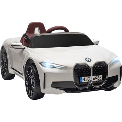TORMATOR Auto Elettrica Per Bambini Bmw I4 12v Con Licenza Ufficiale, Telecomando, Lettore Mp3, Musica, Luci E Cintura Di Sicurezza, 115x67x45 Cm, Nera. TORMATOR Auto Elettrica Per Bambini Bmw I4 12v Con Licenza Ufficiale, Telecomando, Lettore Mp3, Musica, Luci E Cintura Di Sicurezza, 115x67x45 Cm, Nera.