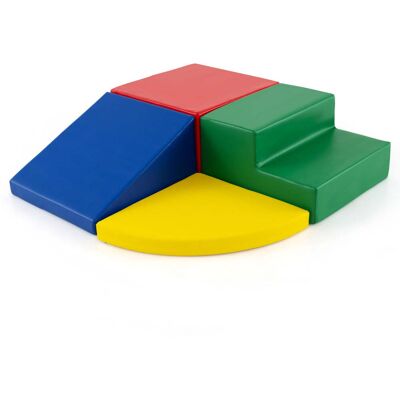 HELLOSHOP26 Set Di 4 Blocchi Di Schiuma 46 X 46 X 25 Cm Sicurezza Rinforzata Atmosfera Giocosa In Pu Colorato 200011846 HELLOSHOP26 Set Di 4 Blocchi Di Schiuma 46 X 46 X 25 Cm Sicurezza Rinforzata Atmosfera Giocosa In Pu Colorato 200011846