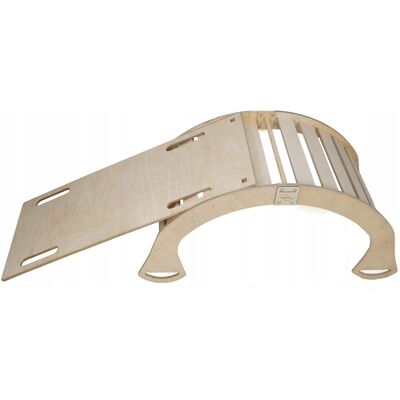 OEM Scivolo A Dondolo Montessori In Legno, Grande Xl, Pieghevole, Verniciato. OEM Scivolo A Dondolo Montessori In Legno, Grande Xl, Pieghevole, Verniciato.
