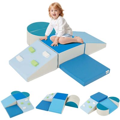 HELLOSHOP26 Set Di 6 Blocchi Da Arrampicata In Schiuma 40 X 40 X 20 Cm Set Di Attività Educative Morbide In Schiuma Epe Multicolore 200010763 HELLOSHOP26 Set Di 6 Blocchi Da Arrampicata In Schiuma 40 X 40 X 20 Cm Set Di Attività Educative Morbide In Schiuma Epe Multicolore 200010763
