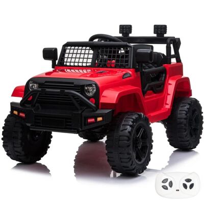 VROOOMY Trail Blazer - Auto Elettrica Per Bambini 1 A 5 Anni - Jeep Per Bambini Con Ammortizzatori, Luci & Lettore Mp3 - Veicolo A Batteria Da 12v Con Telecomando, Porte Apribili & Avvio Graduale - VROOOMY Trail Blazer - Auto Elettrica Per Bambini 1 A 5 Anni - Jeep Per Bambini Con Ammortizzatori, Luci & Lettore Mp3 - Veicolo A Batteria Da 12v Con Telecomando, Porte Apribili & Avvio Graduale -