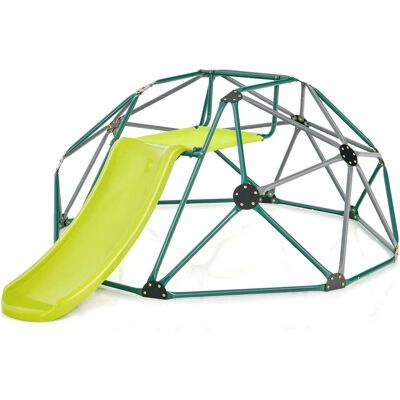 HELLOSHOP26 Cupola Di Arrampicata Con Scivolo 241,5 X 183 X 91,5 Cm Per 3 Bambini Area Giochi Interna/esterna Metallo Verde 200014355 HELLOSHOP26 Cupola Di Arrampicata Con Scivolo 241,5 X 183 X 91,5 Cm Per 3 Bambini Area Giochi Interna/esterna Metallo Verde 200014355