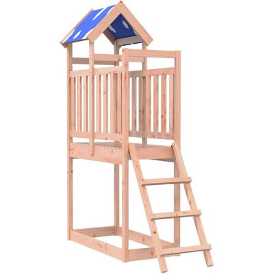VIDAXL Torre Da Gioco Marrone Legno Douglas Solido VIDAXL Torre Da Gioco Marrone Legno Douglas Solido