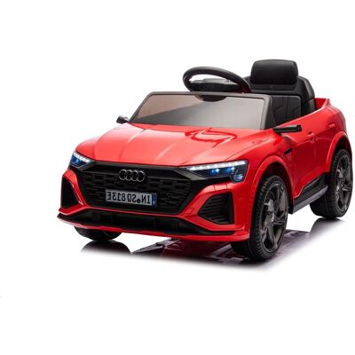 Audi Macchina Elettrica Per Bambini 12v Licenza Ufficiale Sq8 E-tron Con Telecomando E Sedile Pelle Rosso Audi Macchina Elettrica Per Bambini 12v Licenza Ufficiale Sq8 E-tron Con Telecomando E Sedile Pelle Rosso