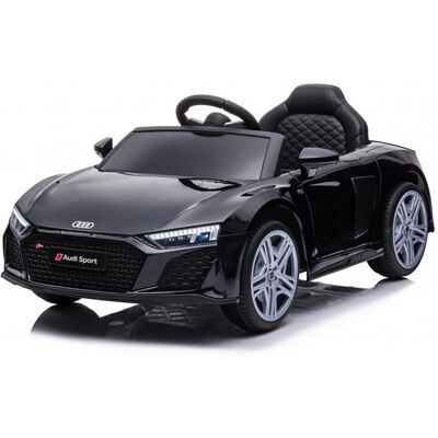 Audi Macchina Elettrica Per Bambini 12v Licenza Ufficiale New R8 Spyder Con Telecomando E Sedile In Pelle Nero Audi Macchina Elettrica Per Bambini 12v Licenza Ufficiale New R8 Spyder Con Telecomando E Sedile In Pelle Nero