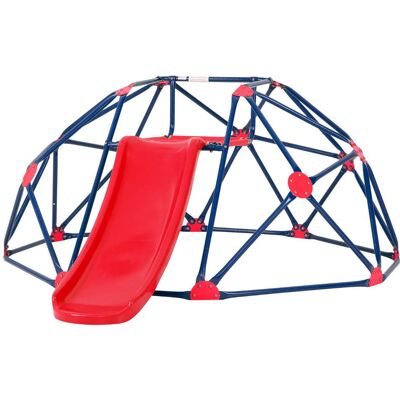 HELLOSHOP26 Cupola Di Arrampicata Con Scivolo 241,5 X 183 X 91,5 Cm Divertimento All'aperto E Al Chiuso Atmosfera Colorata Metallo E Tessuto 200014357 HELLOSHOP26 Cupola Di Arrampicata Con Scivolo 241,5 X 183 X 91,5 Cm Divertimento All'aperto E Al Chiuso Atmosfera Colorata Metallo E Tessuto 200014357