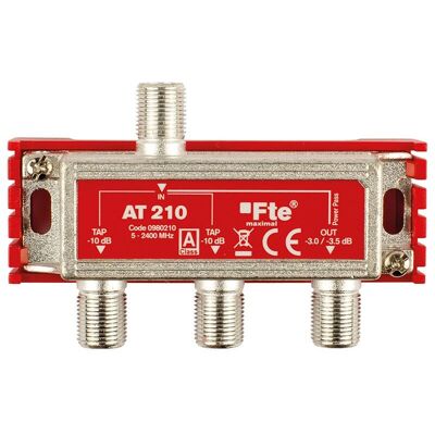 FTE - Derivatore Tv Classe A Terrestri E Satellitari 1 Uscita 2db E 2 Uscite 10db FTE - Derivatore Tv Classe A Terrestri E Satellitari 1 Uscita 2db E 2 Uscite 10db