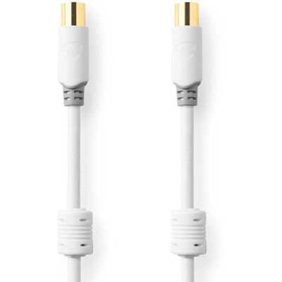 Nedis Cavo Coassiale Iec Coax Maschio Iec Coax Femmina Placcato Oro 100 Db 75 Ohm Doppia Schermatura 100 M Rotondo Pvc Bianco Imballato 38760649 38760649 38760649 38760649 Nedis Cavo Coassiale Iec Coax Maschio Iec Coax Femmina Placcato Oro 100 Db 75 Ohm Doppia Schermatura 100 M Rotondo Pvc Bianco Imballato 38760649 38760649 38760649 38760649