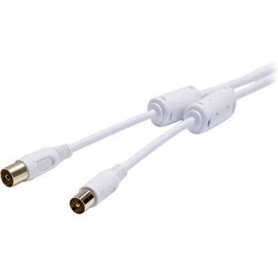 Vivanco Antenna, Sat Cavo 10 M Bianco Vivanco Antenna, Sat Cavo 10 M Bianco