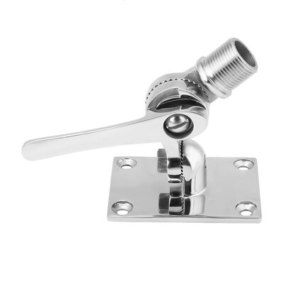 VISTRECK Supporto Per Base Per Antenna Regolabile A Doppio Asse In Acciaio Inossidabile 316 Per Barche Marine VISTRECK Supporto Per Base Per Antenna Regolabile A Doppio Asse In Acciaio Inossidabile 316 Per Barche Marine