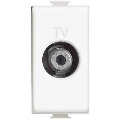 BTicino Presa Coassiale Tv Femmina 'matix' Bianco BTicino Presa Coassiale Tv Femmina 'matix' Bianco