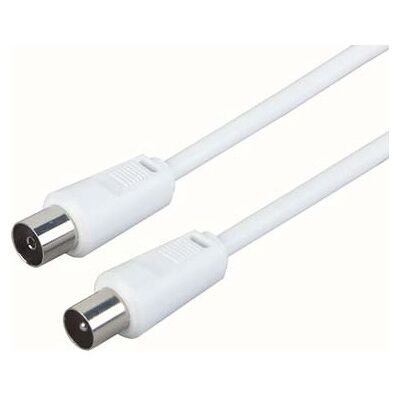 FP Cavo Antenna 75db Bianco 5.0m Koax-st / Bu Koax FP Cavo Antenna 75db Bianco 5.0m Koax-st / Bu Koax