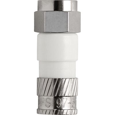 AXING Connettore F Cfs 97-48 Acciaio Inox Confezione 50 AXING Connettore F Cfs 97-48 Acciaio Inox Confezione 50