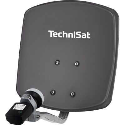 Technisat Decoder Digidish 33 Alluminio Compatto 33 Cm Technisat Decoder Digidish 33 Alluminio Compatto 33 Cm