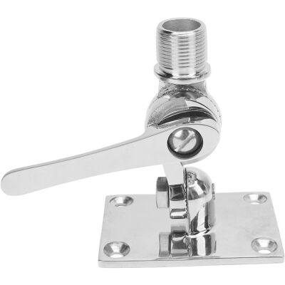 OEM Supporti Per Antenna Vhf Marina In Acciaio Inossidabile 316 Lucidato, Base Per Antenna Regolabile Con Cricchetto Per Imbarcazioni, Antenna Da 1 Pollice OEM Supporti Per Antenna Vhf Marina In Acciaio Inossidabile 316 Lucidato, Base Per Antenna Regolabile Con Cricchetto Per Imbarcazioni, Antenna Da 1 Pollice