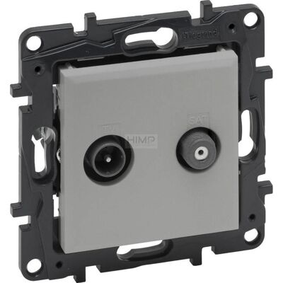 LEGRAND Niloe Step Presa Tv-sat Alluminio 863383 LEGRAND Niloe Step Presa Tv-sat Alluminio 863383