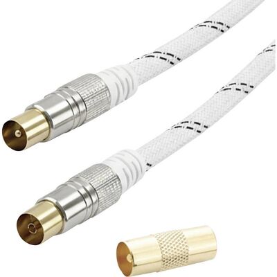 Vivanco Antenna, Sat Cavo 3 M Bianco Vivanco Antenna, Sat Cavo 3 M Bianco