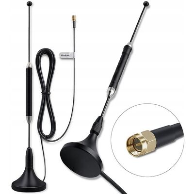 QOLTEC Antenna 4g Lte 5 Dbi Base Magnetica 3m QOLTEC Antenna 4g Lte 5 Dbi Base Magnetica 3m