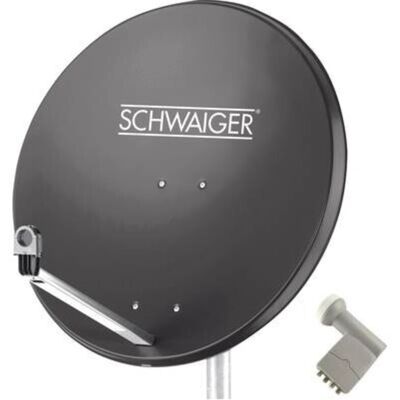 SCHWAIGER Spi9961set9 Sistema Sat Senza Ricevitore Numero Utenti: 4 80 Cm - SCHWAIGER Spi9961set9 Sistema Sat Senza Ricevitore Numero Utenti: 4 80 Cm -