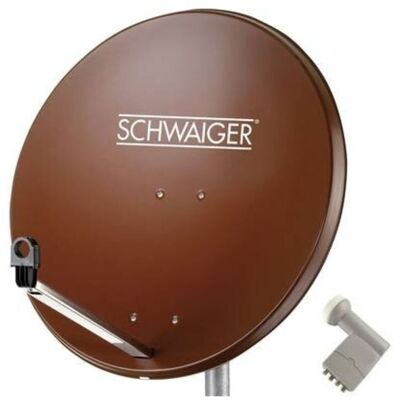 SCHWAIGER Spi9962set9 Sistema Sat Senza Ricevitore Numero Utenti: 4 80 Cm SCHWAIGER Spi9962set9 Sistema Sat Senza Ricevitore Numero Utenti: 4 80 Cm