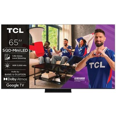 TCL C7l Tv 65c7l Sqd‑mini Led Da 65", 4k Hdr, 3000 Nit, 1.152 Zone Di Dimming, Google Tv, 144hz, Dolby Vision & Atmos, Audio Bang & Olufsen TCL C7l Tv 65c7l Sqd‑mini Led Da 65", 4k Hdr, 3000 Nit, 1.152 Zone Di Dimming, Google Tv, 144hz, Dolby Vision & Atmos, Audio Bang & Olufsen