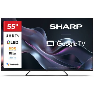 Sharp 55hp6265e Tv 139,7 Cm (55") 4k Ultra Hd Smart Tv Wi-fi Nero Sharp 55hp6265e Tv 139,7 Cm (55") 4k Ultra Hd Smart Tv Wi-fi Nero