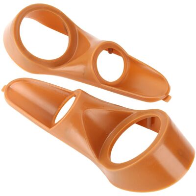 OEM Adatto Per Due Supporti Per Altoparlanti Coassiali Per Autoradio Elettronica A 3 Canali, Realizzati In Plastica Marrone. OEM Adatto Per Due Supporti Per Altoparlanti Coassiali Per Autoradio Elettronica A 3 Canali, Realizzati In Plastica Marrone.