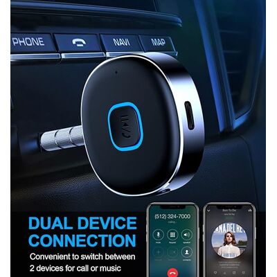 OEM Adattatore Bluetooth Portatile Per Auto, Ricevitore Audio Bluetooth Wireless Per Auto/impianto Audio Domestico/cuffie/altoparlanti Cablati OEM Adattatore Bluetooth Portatile Per Auto, Ricevitore Audio Bluetooth Wireless Per Auto/impianto Audio Domestico/cuffie/altoparlanti Cablati