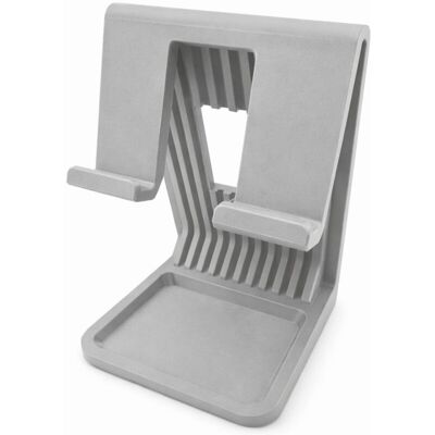 OEM Supporto Da Scrivania Grigio Per Tablet Ipad Con Passacavo. OEM Supporto Da Scrivania Grigio Per Tablet Ipad Con Passacavo.