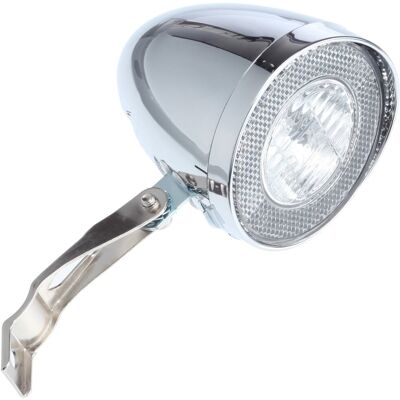 OEM Lampada A Dinamo Led Büchel Retro Silver Per Bicicletta OEM Lampada A Dinamo Led Büchel Retro Silver Per Bicicletta