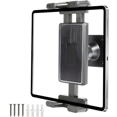 OEM Supporto Per Tablet Da Parete, Supporto Da Scrivania Per Ipad, Supporto Da Parete In Alluminio Per Ipad, Supporto Da Letto Per Tablet Con Rotazione A 360°, Compatibile Con Telefoni Cellulari Da 4,7" A OEM Supporto Per Tablet Da Parete, Supporto Da Scrivania Per Ipad, Supporto Da Parete In Alluminio Per Ipad, Supporto Da Letto Per Tablet Con Rotazione A 360°, Compatibile Con Telefoni Cellulari Da 4,7" A