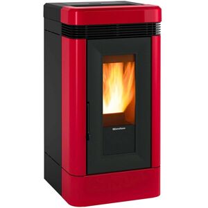 EXTRAFLAME Stufa A Pellet Lucia Plus Bordeaux EXTRAFLAME Stufa A Pellet Lucia Plus Bordeaux