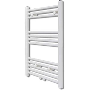 VIDAXL Radiatore Centrale Portasciugamano Dritto 500 X 764 Mm - VIDAXL Radiatore Centrale Portasciugamano Dritto 500 X 764 Mm -