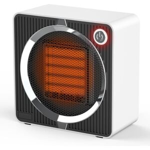 DPZO Riscaldatore Ausiliario Da 500 W, Termoventilatore In Ceramica Ptc, Mini Riscaldatore Elettrico, Portatile E Silenzioso, Con Protezione Contro Il Surriscaldamento E Il Ribaltamento, Ideale Per Bagno E DPZO Riscaldatore Ausiliario Da 500 W, Termoventilatore In Ceramica Ptc, Mini Riscaldatore Elettrico, Portatile E Silenzioso, Con Protezione Contro Il Surriscaldamento E Il Ribaltamento, Ideale Per Bagno E
