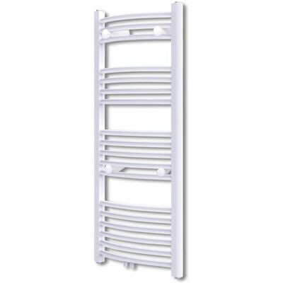 vidaXL Radiatore bagno Curvato 600x1160 mm - Asciugasalviette vidaXL Radiatore bagno Curvato 600x1160 mm - Asciugasalviette