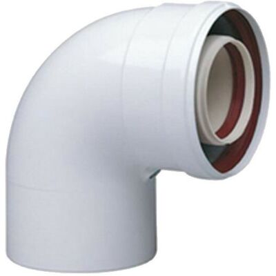 Baxi Curva Coassiale 90° Diametro 60/100 Per Scarico Fumi Khg71405971 Baxi Curva Coassiale 90° Diametro 60/100 Per Scarico Fumi Khg71405971