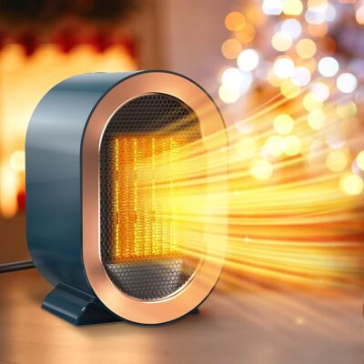 TREETALK Termoventilatore Da 1200 W, Riscaldatore Elettrico Con 2 Modalità Operative, Riscaldatore Ceramico Ptc Portatile, Riscaldamento Rapido, Silenzioso, Riscaldatore Personale Per TREETALK Termoventilatore Da 1200 W, Riscaldatore Elettrico Con 2 Modalità Operative, Riscaldatore Ceramico Ptc Portatile, Riscaldamento Rapido, Silenzioso, Riscaldatore Personale Per