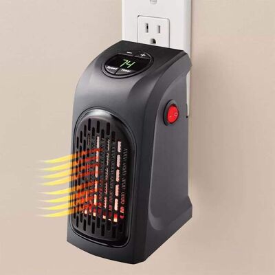 Zone Mini Termoventilatore Elettrico Con Presa A Muro, Potente Ventilatore Da 500 W, Riscaldatore Per Camera Da Letto, Radiatore Portatile Per La Casa, Macchina Per Scaldare L'Inverno, Nero, Ue Zone Mini Termoventilatore Elettrico Con Presa A Muro, Potente Ventilatore Da 500 W, Riscaldatore Per Camera Da Letto, Radiatore Portatile Per La Casa, Macchina Per Scaldare L'Inverno, Nero, Ue