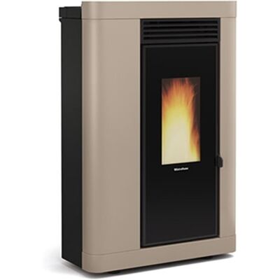 EXTRAFLAME Stufa A Pellet Canalizzata Slim Nordica Annabella Plus 5.0 V5 Tortora 9 Kw EXTRAFLAME Stufa A Pellet Canalizzata Slim Nordica Annabella Plus 5.0 V5 Tortora 9 Kw