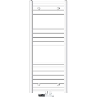 LUXEBATH Ecd Germany Radiatore Sahara 50 X 120 Cm In Acciaio Bianco Termosifone Con Set Di Raccordo Angolare A Parete E Termostato Design Moderno Arredamento Termico Scaldasalviette Riscalda Asciugamani LUXEBATH Ecd Germany Radiatore Sahara 50 X 120 Cm In Acciaio Bianco Termosifone Con Set Di Raccordo Angolare A Parete E Termostato Design Moderno Arredamento Termico Scaldasalviette Riscalda Asciugamani