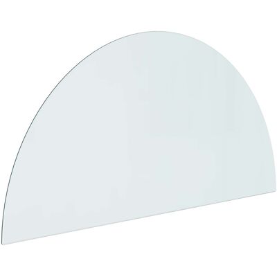 VIDAXL Piastra In Vetro Per Camino Trasparente 1200 X 600 Mm Vetro VIDAXL Piastra In Vetro Per Camino Trasparente 1200 X 600 Mm Vetro