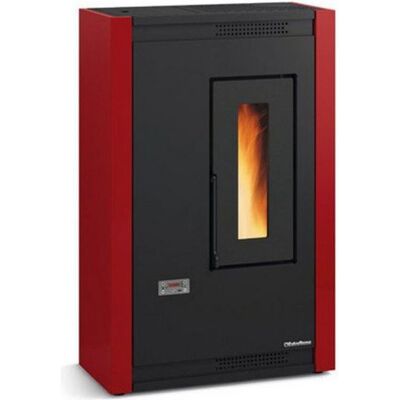 EXTRAFLAME La Nordica Stufa A Pellet Luisella 5.0 Bordeaux EXTRAFLAME La Nordica Stufa A Pellet Luisella 5.0 Bordeaux