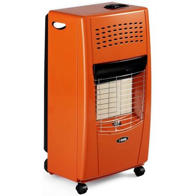 BARTOLINI Stufa A Gas Gpl Bella I Color 405 Arancione 4200w Infrarossi Piezoelettrica BARTOLINI Stufa A Gas Gpl Bella I Color 405 Arancione 4200w Infrarossi Piezoelettrica