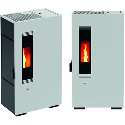 Made in Italy Stufe Pellet Queen Slim 5 Bianca Made in Italy Stufe Pellet Queen Slim 5 Bianca