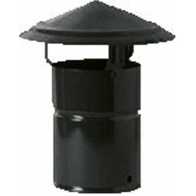 SMALBO Fumaiolo Fisso 12cm Tubo Stufa Nero Opaco SMALBO Fumaiolo Fisso 12cm Tubo Stufa Nero Opaco