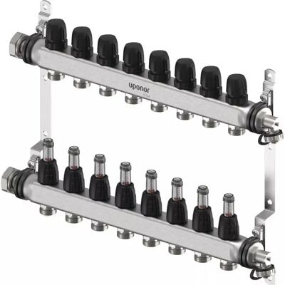 UPONOR Vario S Collettore Fm 8xg3/4 Euro - G1, 1140839 UPONOR Vario S Collettore Fm 8xg3/4 Euro - G1, 1140839
