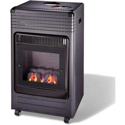 NO BRAND Stufa Gas Fiamma Realistica Con Carbone Finto 3400w NO BRAND Stufa Gas Fiamma Realistica Con Carbone Finto 3400w