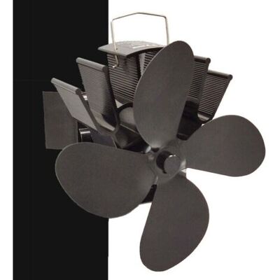 FOCTRO Ventilatore Per Stufa A Legna Con 4 Pale, Ventilatore Silenzioso Per Camino Da Installare Sul Tubo Di Scarico, Ventilatore Per Stufa Per Camini/stufe A Legna/stufe A Gas/stufe A Pellet Con 2 Magneti E FOCTRO Ventilatore Per Stufa A Legna Con 4 Pale, Ventilatore Silenzioso Per Camino Da Installare Sul Tubo Di Scarico, Ventilatore Per Stufa Per Camini/stufe A Legna/stufe A Gas/stufe A Pellet Con 2 Magneti E