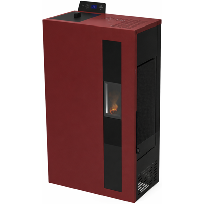CAPALDO C Stufa Pellet Slim Bronte 5 Bordeaux - 1 Pezzo CAPALDO C Stufa Pellet Slim Bronte 5 Bordeaux - 1 Pezzo