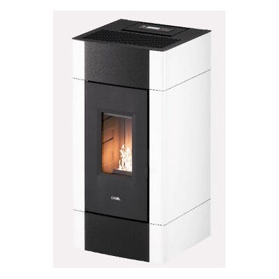 CADEL Cristal 9 Stufa A Pellet Ventilata 8,5 Kw Con Porta In Ghisa Wi-fi E Bluetooth CADEL Cristal 9 Stufa A Pellet Ventilata 8,5 Kw Con Porta In Ghisa Wi-fi E Bluetooth